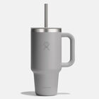 32oz All Around Travel Tumbler כוס שתיה עם ידית צד וקש
